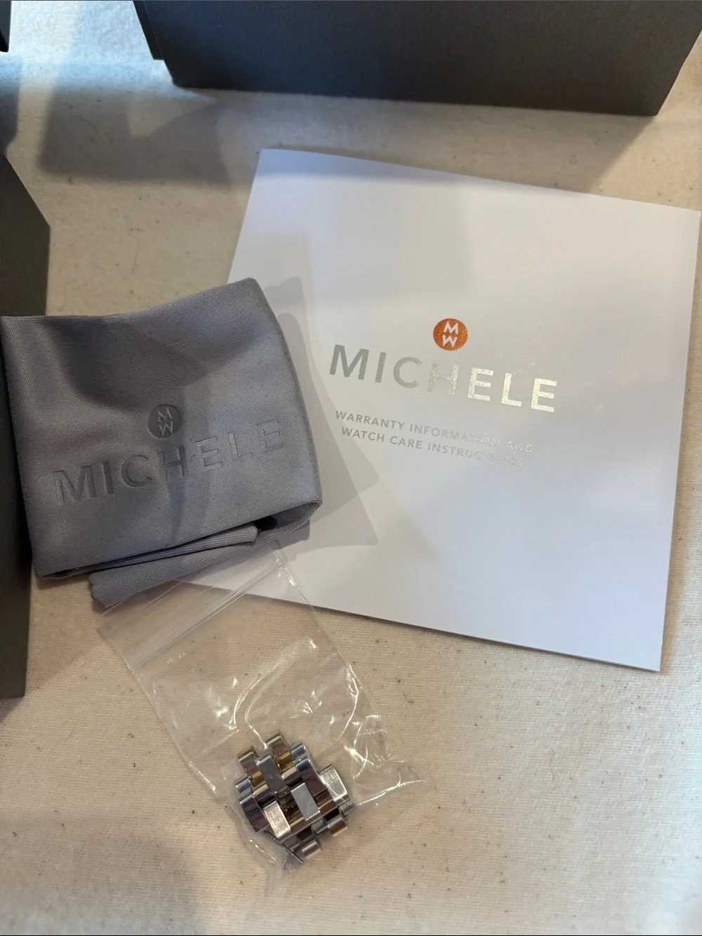 Michele Women's Mixed Metals Urban Bracelet Watch
